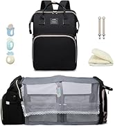 Kalma™ | Mochila Pañalera Cuna 3 en 1